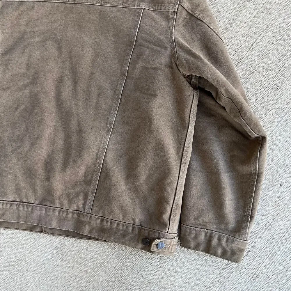 Carhartt J233 FRB brown trucker work wear jacket